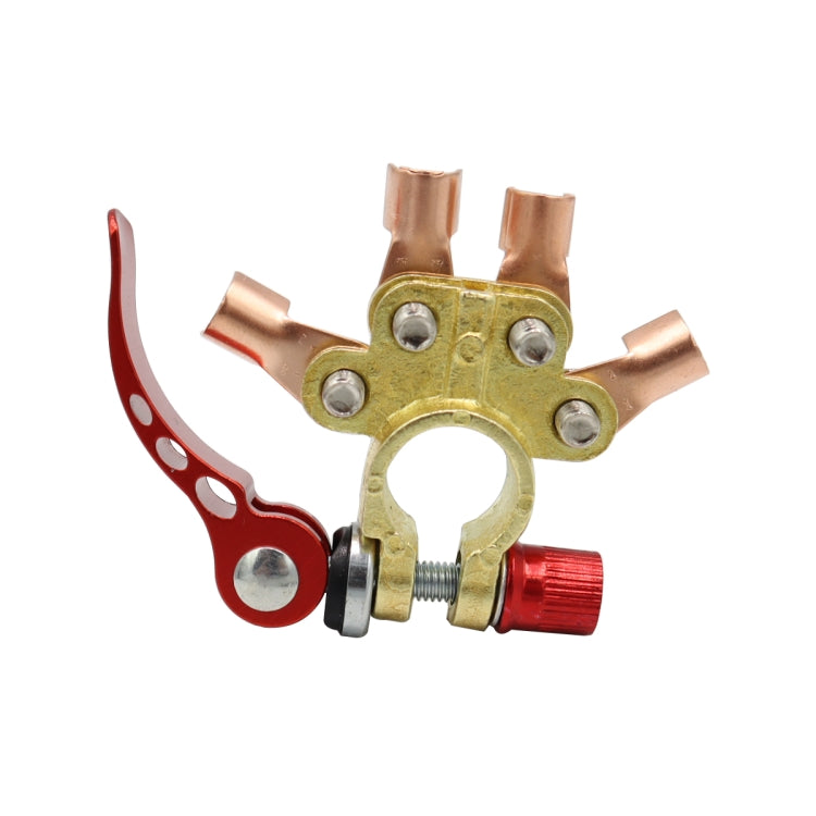 CP-3085 Car Battery Brass Stake Head Removable Battery Terminal Connector - Booster Cable & Clip by PMC TechLife | Online Shopping South Africa | PMC TechLife | Buy Now Pay Later Mobicred