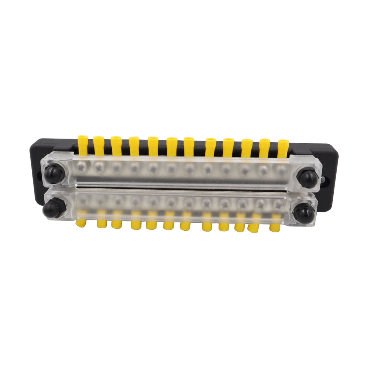 CP-3115 1 Pair 150A 12-48V RV Yacht Double-row 12-way Busbar with 56pcs Terminals - Booster Cable & Clip by PMC Jewellery | Online Shopping South Africa | PMC Jewellery | Buy Now Pay Later Mobicred