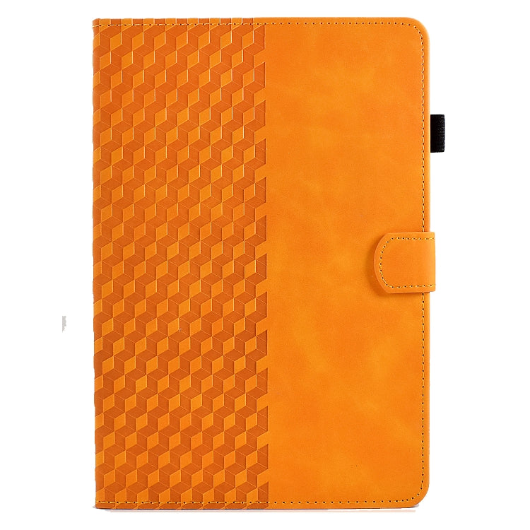 For Amazon Kindle Lite 2022 Rhombus Embossed Leather Tablet Case(Khaki) - Amazon by PMC TechLife | Online Shopping South Africa | PMC TechLife | Buy Now Pay Later Mobicred