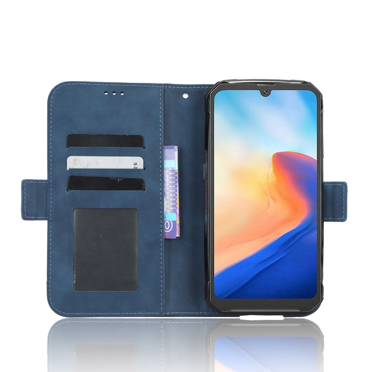 For Blackview BV7200 Skin Feel Calf Texture Card Slots Leather Phone Case(Blue) - More Brand by PMC Jewellery | Online Shopping South Africa | PMC Jewellery | Buy Now Pay Later Mobicred