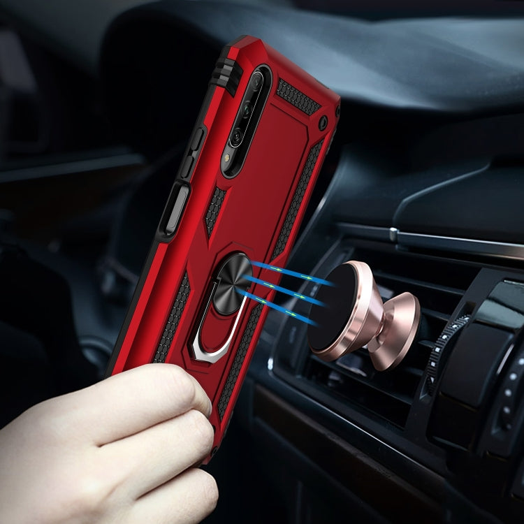For Huawei Y9s Shockproof TPU + PC Protective Case with 360 Degree Rotating Holder(Black) - Huawei Cases by PMC TechLife | Online Shopping South Africa | PMC TechLife