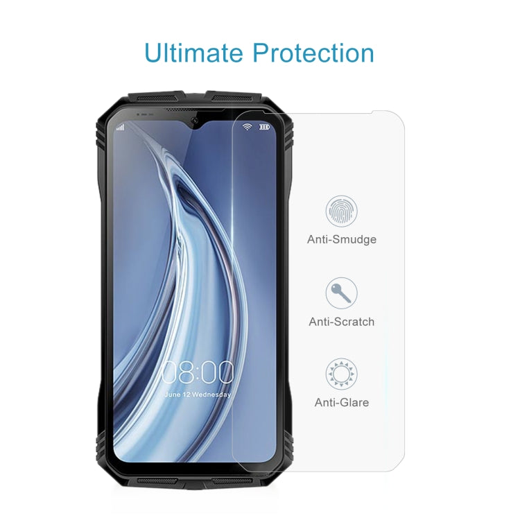 For Doogee S100 10pcs 0.26mm 9H 2.5D Tempered Glass Film - For Doogee by PMC TechLife | Online Shopping South Africa | PMC TechLife | Buy Now Pay Later Mobicred