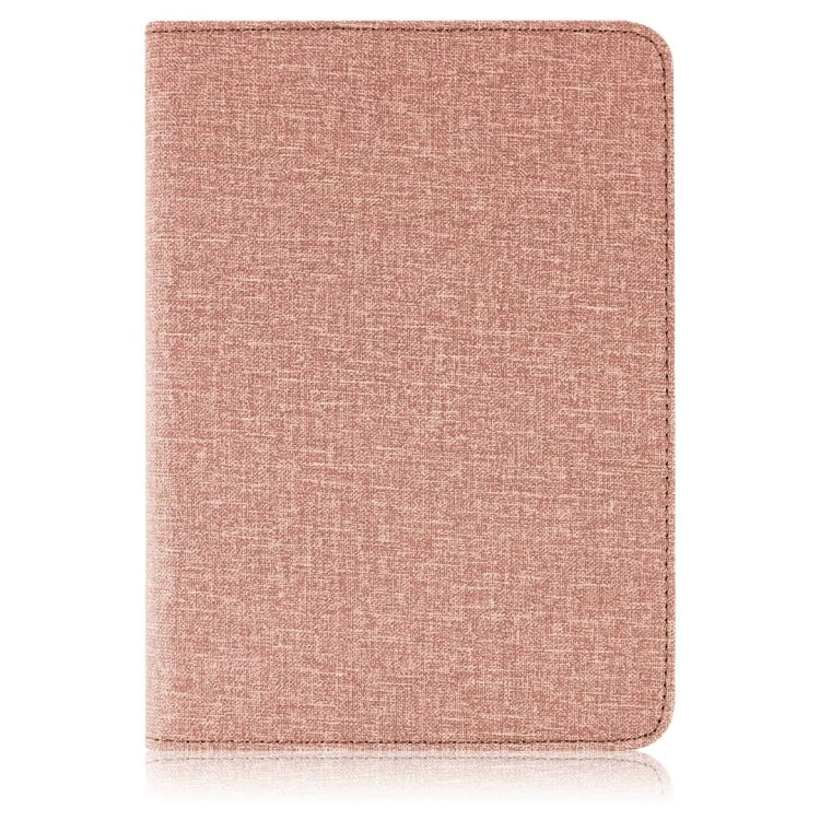 For 6 inch Rotating Universal Leather Tablet Case(Rose Gold) - 7 inch by PMC TechLife | Online Shopping South Africa | PMC TechLife | Buy Now Pay Later Mobicred