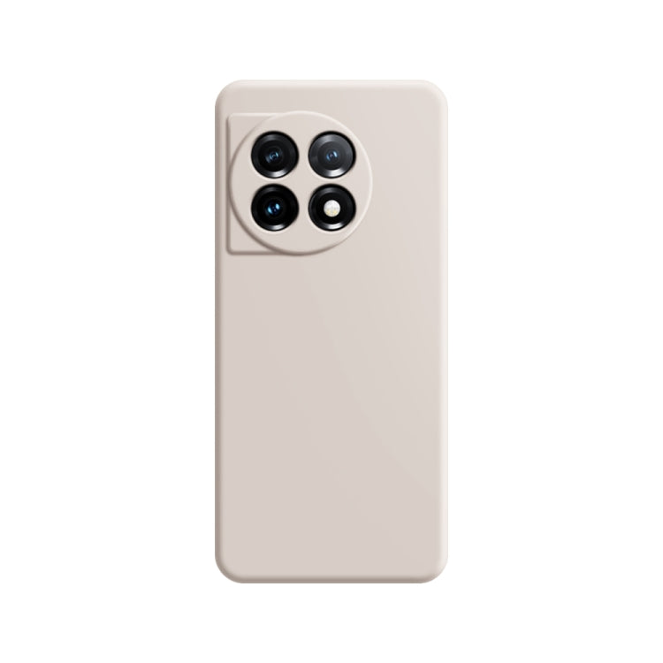 For OnePlus 11 Imitation Liquid Silicone Phone Case(White) - OnePlus Cases by PMC Jewellery | Online Shopping South Africa | PMC Jewellery | Buy Now Pay Later Mobicred