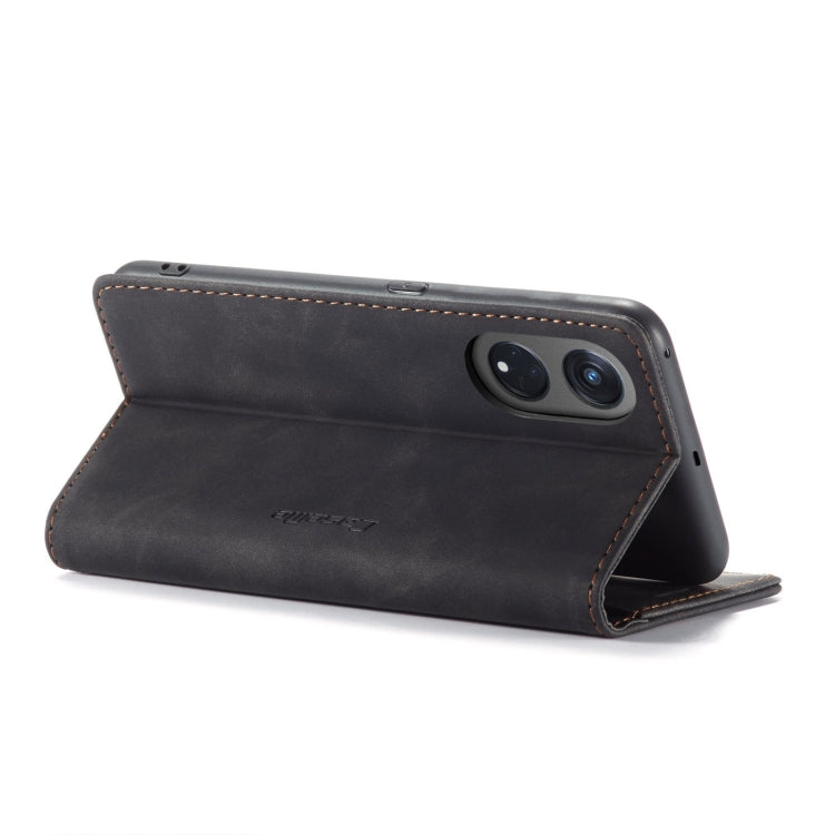 For OPPO Reno8 T 5G CaseMe 013 Multifunctional Horizontal Flip Leather Phone Case(Black) - OPPO Cases by CaseMe | Online Shopping South Africa | PMC Jewellery | Buy Now Pay Later Mobicred