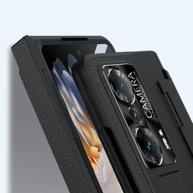 For Honor Magic Vs Integrated Full Coverage Phone Case with Hinge(Gold+Gold) - Honor Cases by PMC TechLife | Online Shopping South Africa | PMC TechLife | Buy Now Pay Later Mobicred