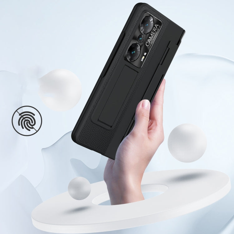 For Honor Magic Vs Integrated Full Coverage Hinge Phone Case with Stylus(Gold+Gold) - Honor Cases by PMC TechLife | Online Shopping South Africa | PMC TechLife | Buy Now Pay Later Mobicred