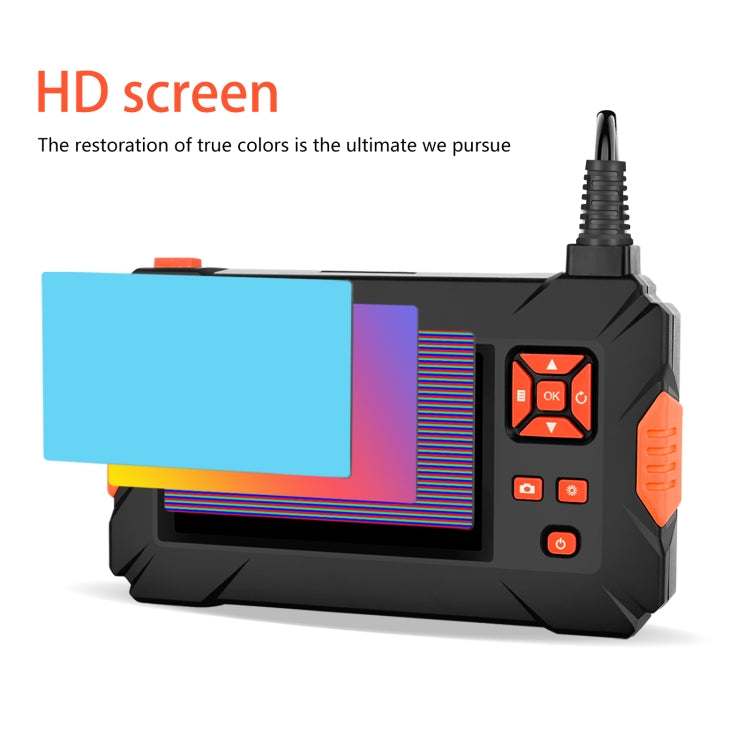 P130 5.5mm 4.3 inch Dual Camera with Screen Endoscope, Length:10m -  by PMC TechLife | Online Shopping South Africa | PMC TechLife