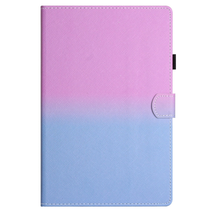 For 10 inch Universal Stitching Gradient Leather Tablet Case(Purple Blue) - 10 - 11 inch by PMC TechLife | Online Shopping South Africa | PMC TechLife | Buy Now Pay Later Mobicred