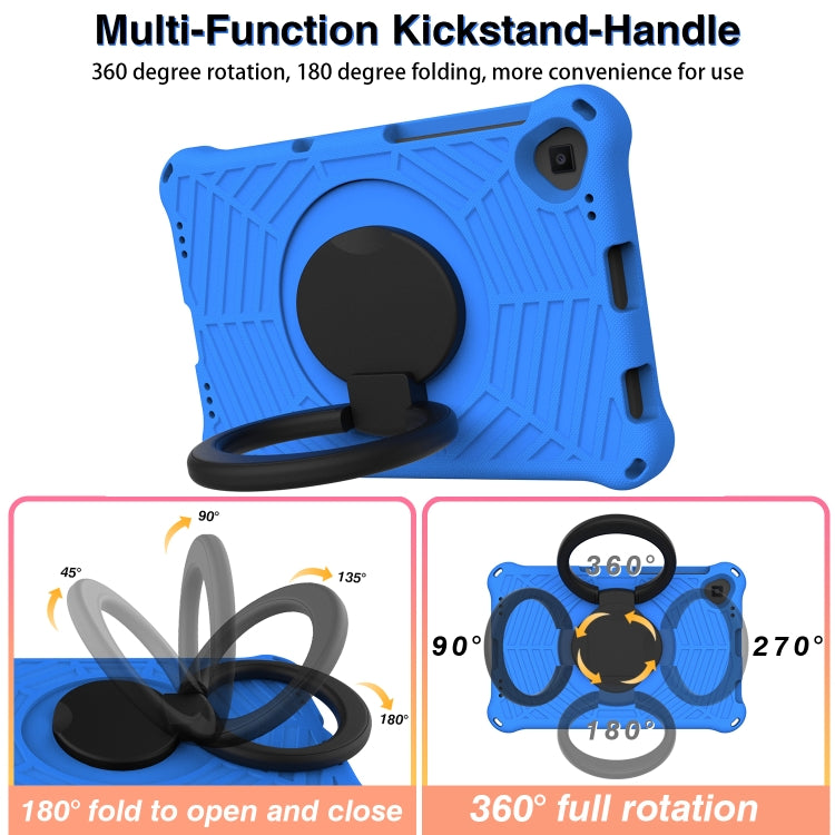 For Lenovo Tab K10 Spider King Silicone Protective Tablet Case(Blue) - Lenovo by PMC TechLife | Online Shopping South Africa | PMC TechLife | Buy Now Pay Later Mobicred