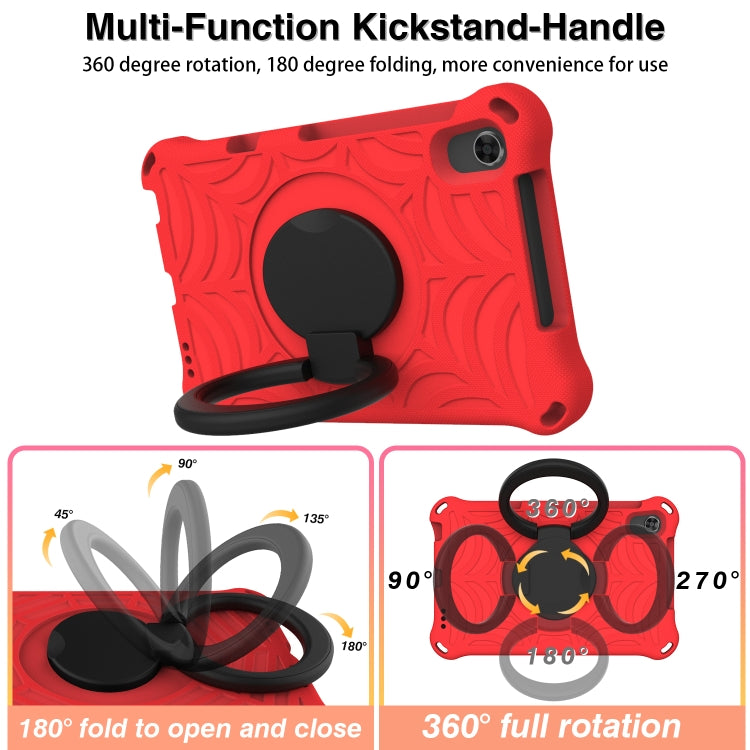 For Huawei MediaPad M5 Lite 8 Spider King Silicone Protective Tablet Case(Red) - Huawei by PMC TechLife | Online Shopping South Africa | PMC TechLife | Buy Now Pay Later Mobicred