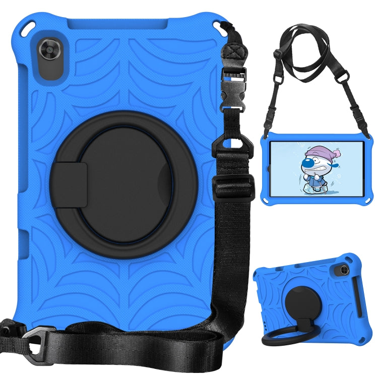 For Huawei MatePad T8 Spider King Silicone Protective Tablet Case(Blue) - Huawei by PMC TechLife | Online Shopping South Africa | PMC TechLife | Buy Now Pay Later Mobicred
