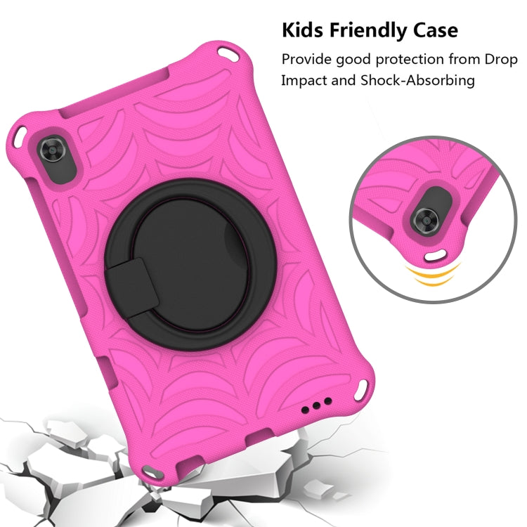 For Huawei MatePad T8 Spider King Silicone Protective Tablet Case(Rose Red) - Huawei by PMC TechLife | Online Shopping South Africa | PMC TechLife | Buy Now Pay Later Mobicred