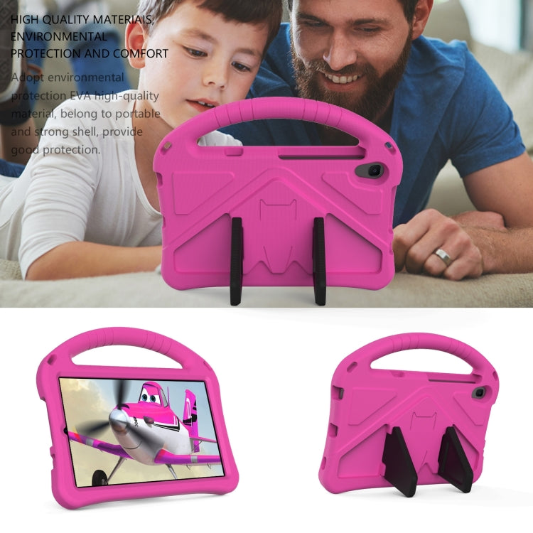 For Lenovo Tab M8 4th Gen EVA Flat Anti Falling Protective Tablet Case Shell with Holder(Rose Red) - Lenovo by PMC TechLife | Online Shopping South Africa | PMC TechLife | Buy Now Pay Later Mobicred