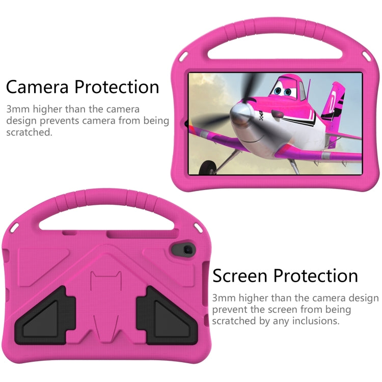 For Lenovo Tab M8 4th Gen EVA Flat Anti Falling Protective Tablet Case Shell with Holder(Rose Red) - Lenovo by PMC TechLife | Online Shopping South Africa | PMC TechLife | Buy Now Pay Later Mobicred