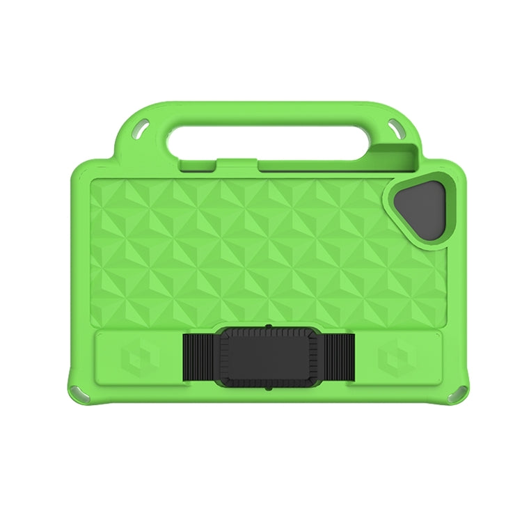 For Lenovo Tab M8 4th Gen Diamond Series EVA Anti-Fall Shockproof Sleeve Tablet Case with Holder & Strap(Green) - Lenovo by PMC TechLife | Online Shopping South Africa | PMC TechLife | Buy Now Pay Later Mobicred