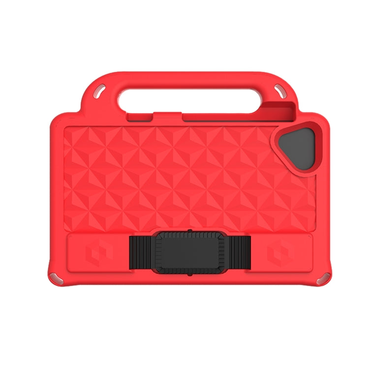 For Lenovo Tab M8 4th Gen Diamond Series EVA Anti-Fall Shockproof Sleeve Tablet Case with Holder & Strap(Red) - Lenovo by PMC TechLife | Online Shopping South Africa | PMC TechLife | Buy Now Pay Later Mobicred