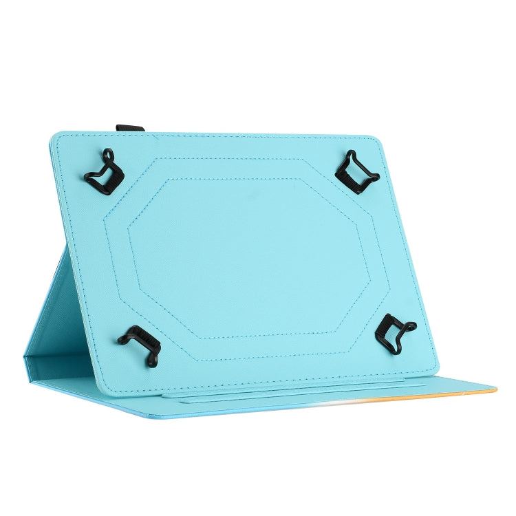 For 10 inch Coloured Drawing Stitching Leather Tablet Case(Panda) - 10 - 11 inch by PMC TechLife | Online Shopping South Africa | PMC TechLife | Buy Now Pay Later Mobicred
