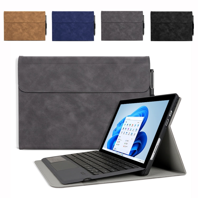 For Microsoft Surface Pro X Sheepskin All-Inclusive Shockproof Protective Case(Blue) - Others by PMC TechLife | Online Shopping South Africa | PMC TechLife | Buy Now Pay Later Mobicred
