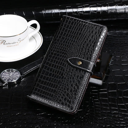 For Blackview A80 Pro idewei Crocodile Texture Horizontal Flip Leather Case with Holder & Card Slots & Wallet(Black) - More Brand by idewei | Online Shopping South Africa | PMC Jewellery