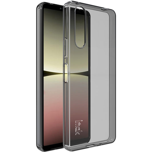 For Sony Xperia 10 V IMAK UX-5 Series TPU Phone Case(Transparent Black) - Sony Cases by imak | Online Shopping South Africa | PMC Jewellery | Buy Now Pay Later Mobicred