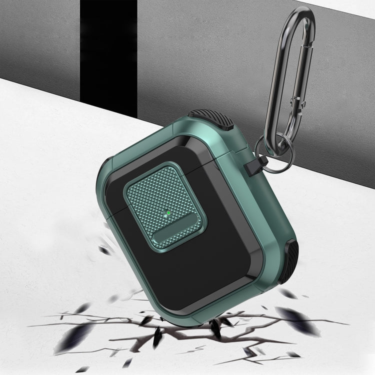 For AirPods 2 / 1 Wireless Earphones Protective Case(Blue) - For AirPods 1/2 by PMC Jewellery | Online Shopping South Africa | PMC Jewellery | Buy Now Pay Later Mobicred
