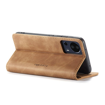 For Xiaomi 13 Lite CaseMe 013 Multifunctional Horizontal Flip Leather Phone Case(Brown) - Xiaomi Cases by CaseMe | Online Shopping South Africa | PMC Jewellery | Buy Now Pay Later Mobicred