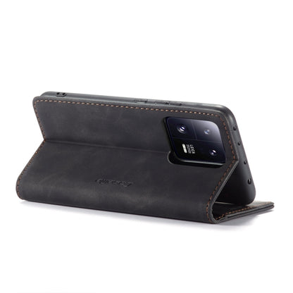 For Xiaomi 13 Pro CaseMe 013 Multifunctional Horizontal Flip Leather Phone Case(Black) - Xiaomi Cases by CaseMe | Online Shopping South Africa | PMC Jewellery | Buy Now Pay Later Mobicred