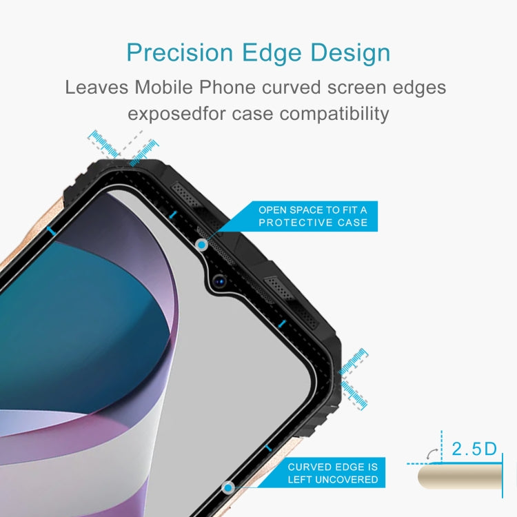 For DOOGEE V30T 50pcs 0.26mm 9H 2.5D Tempered Glass Film - For Doogee by PMC Jewellery | Online Shopping South Africa | PMC Jewellery | Buy Now Pay Later Mobicred