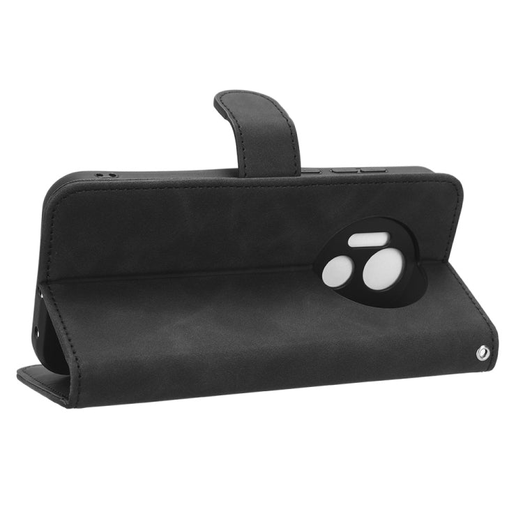 For Doogee X97 / X97 Pro Skin Feel Magnetic Flip Leather Phone Case(Black) - Doogee Cases by PMC TechLife | Online Shopping South Africa | PMC TechLife | Buy Now Pay Later Mobicred