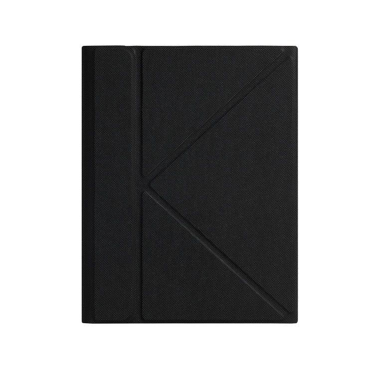 For iPad 2025 / 2022 B10 Triangle Holder Tablet Bluetooth Keyboard Leather Case(Black) - Universal by PMC TechLife | Online Shopping South Africa | PMC TechLife | Buy Now Pay Later Mobicred