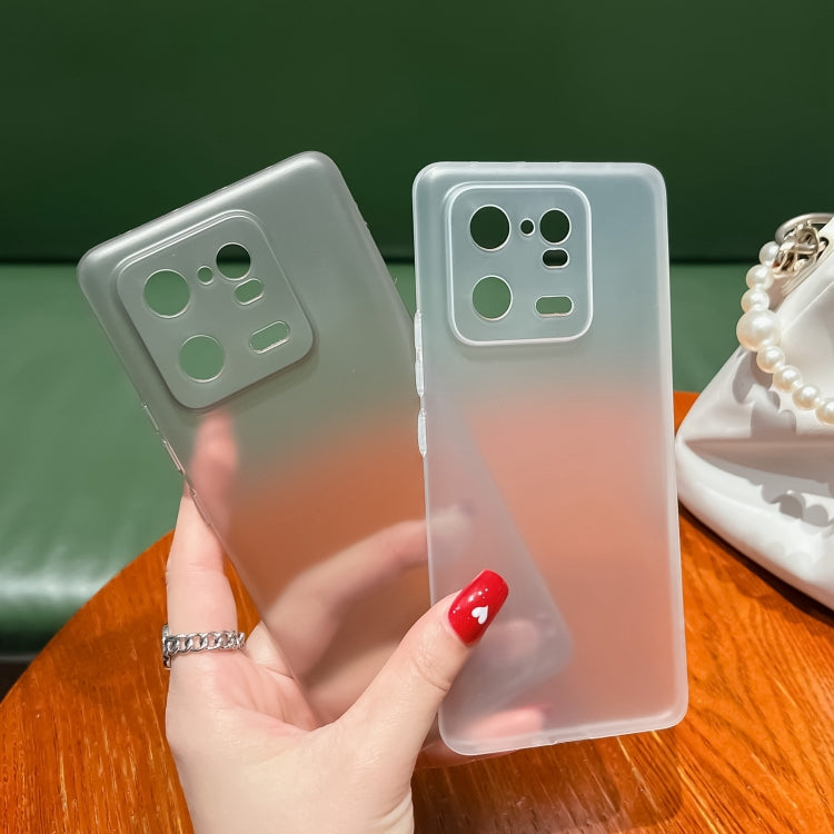For Xiaomi 13 Pro Frosted PP Phone Case(Transparent Grey) - 13 Pro Cases by PMC TechLife | Online Shopping South Africa | PMC TechLife