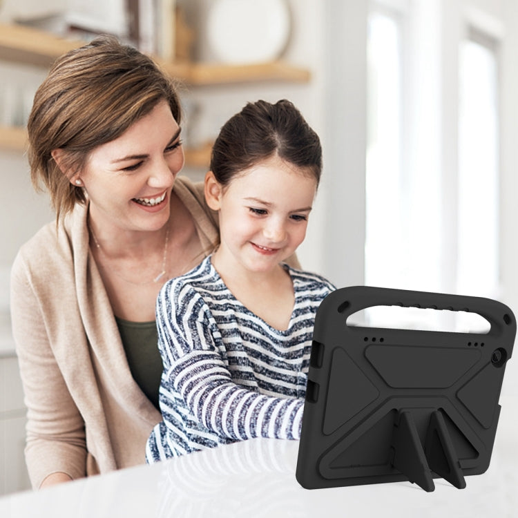 For Lenovo Tab M10 3rd Gen Handle EVA Shockproof Tablet Case with Holder(Black) - Lenovo by PMC TechLife | Online Shopping South Africa | PMC TechLife | Buy Now Pay Later Mobicred