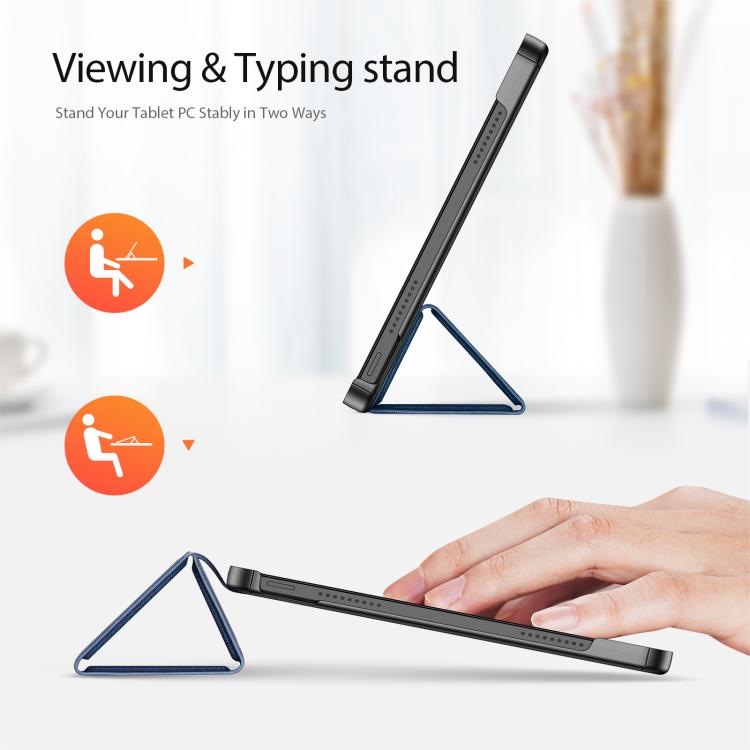 For Xiaomi Redmi Pad 2 DUX DUCIS Domo Series Magnetic Flip Leather Tablet Case(Blue) - free shipping - PMC TechLife - Order now!