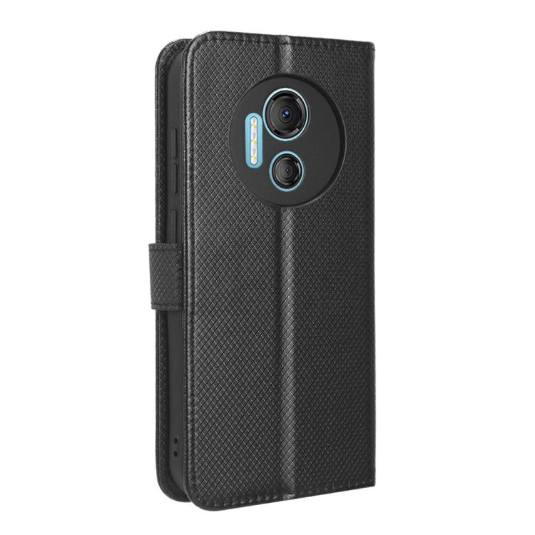 For Doogee X97 / X97 Pro Diamond Texture Leather Phone Case(Black) - Doogee Cases by PMC TechLife | Online Shopping South Africa | PMC TechLife | Buy Now Pay Later Mobicred