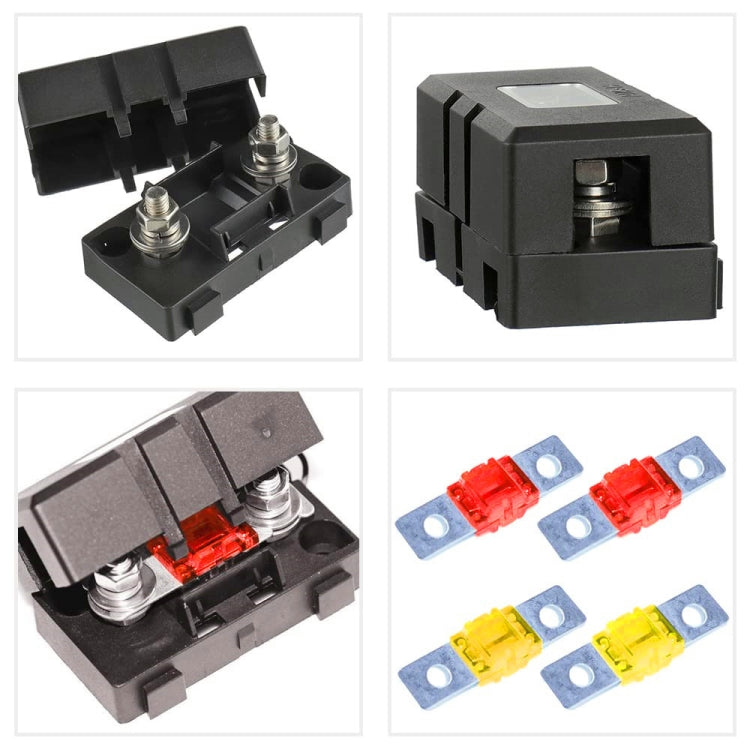 4 in 1 ANS-H Car Fuse Holder Fuse Box, Current:80A - Fuse by PMC TechLife | Online Shopping South Africa | PMC TechLife | Buy Now Pay Later Mobicred