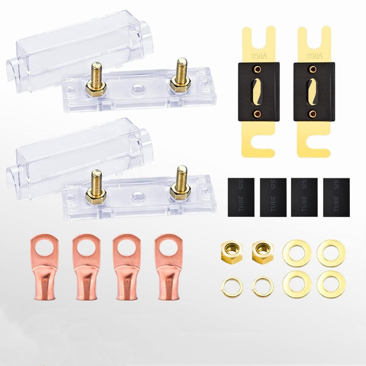 2 in 1 ANL Car Fuse Holder Electrical Protection Insulating Cover, Current:500A - Fuse by PMC TechLife | Online Shopping South Africa | PMC TechLife | Buy Now Pay Later Mobicred