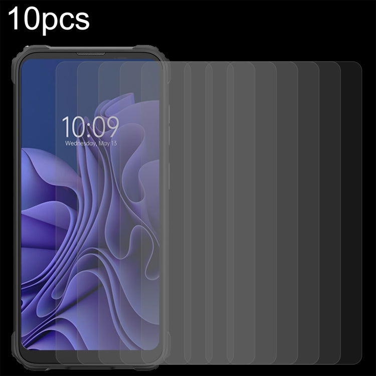For Blackview BV5300 Pro 10pcs 0.26mm 9H 2.5D Tempered Glass Film - For Blackview by PMC TechLife | Online Shopping South Africa | PMC TechLife