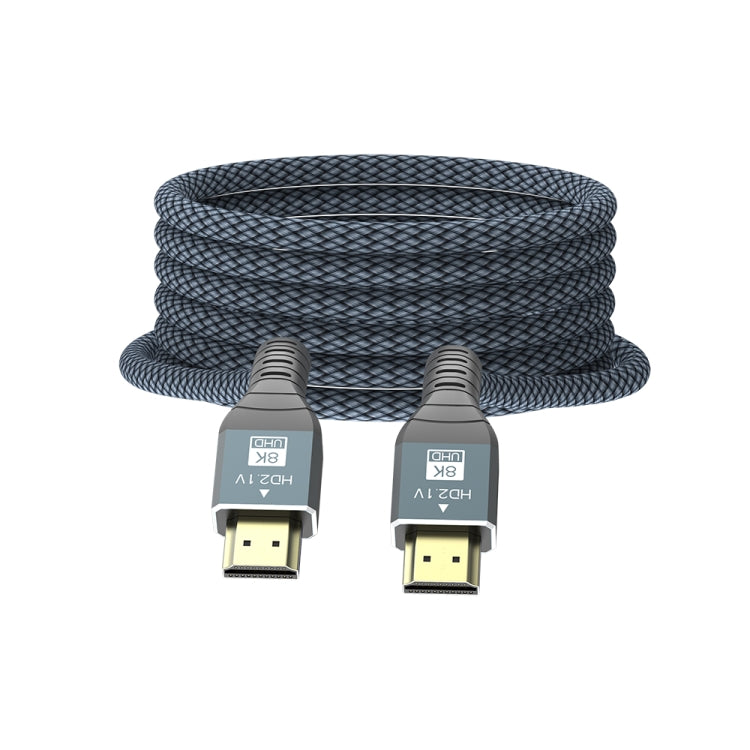 3m HDMI 2.1 Version 8K 60Hz UHD 48Gbps Cable(Grey) - Cable by PMC Jewellery | Online Shopping South Africa | PMC Jewellery | Buy Now Pay Later Mobicred