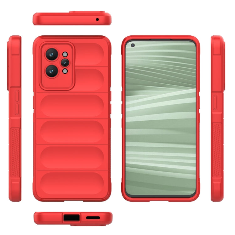 For Realme GT2 Pro Magic Shield TPU + Flannel Phone Case(White) - free shipping - PMC TechLife - Order now!