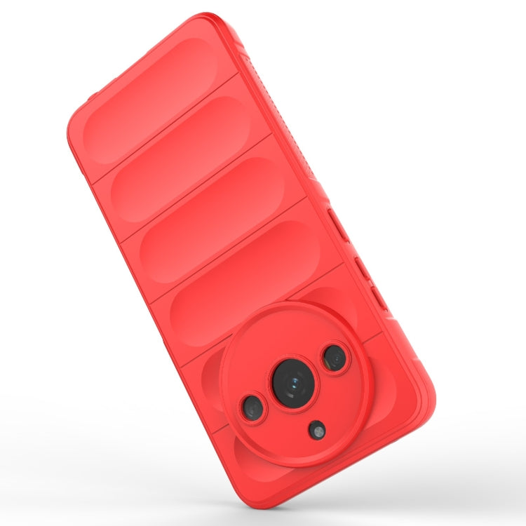 For Realme 11 5G Magic Shield TPU + Flannel Phone Case(White) - Realme Cases by PMC TechLife | Online Shopping South Africa | PMC TechLife | Buy Now Pay Later Mobicred
