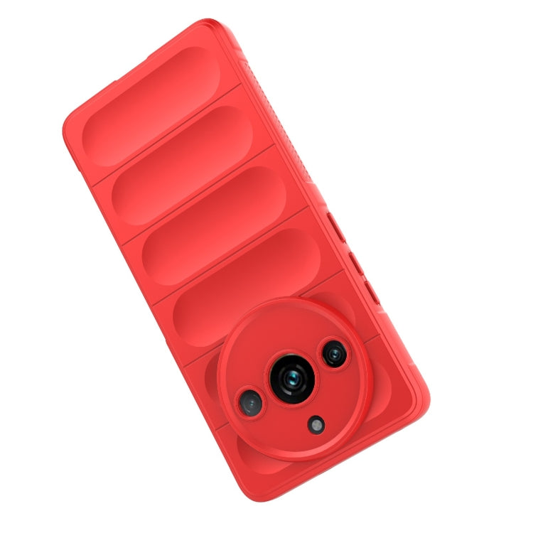 For Realme 11 Pro 5G/11 Pro+ 5G Magic Shield TPU + Flannel Phone Case(Purple) - Realme Cases by PMC TechLife | Online Shopping South Africa | PMC TechLife | Buy Now Pay Later Mobicred