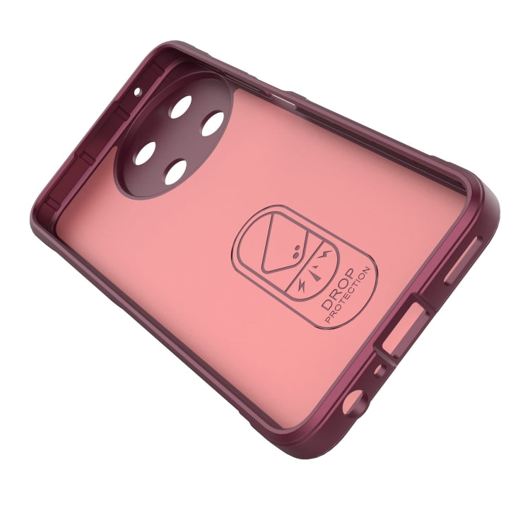 For Realme 11 4G Global Magic Shield TPU + Flannel Phone Case(Purple) - free shipping - PMC TechLife - Order now!