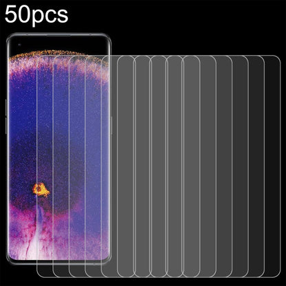 For OPPO Find X8 Pro 50pcs 0.26mm 9H 2.5D Tempered Glass Film - Find X8 Pro Tempered Glass by PMC Jewellery | Online Shopping South Africa | PMC Jewellery | Buy Now Pay Later Mobicred