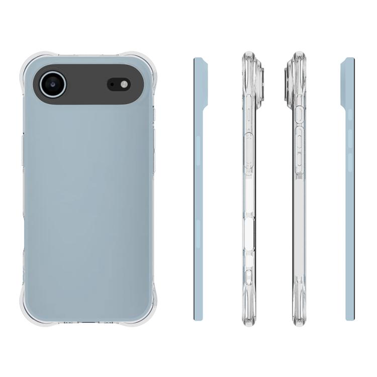 For iPhone 17 Air Shockproof Non-slip Thickening TPU Phone Case(Transparent) - free shipping - PMc TechLife - Order now!