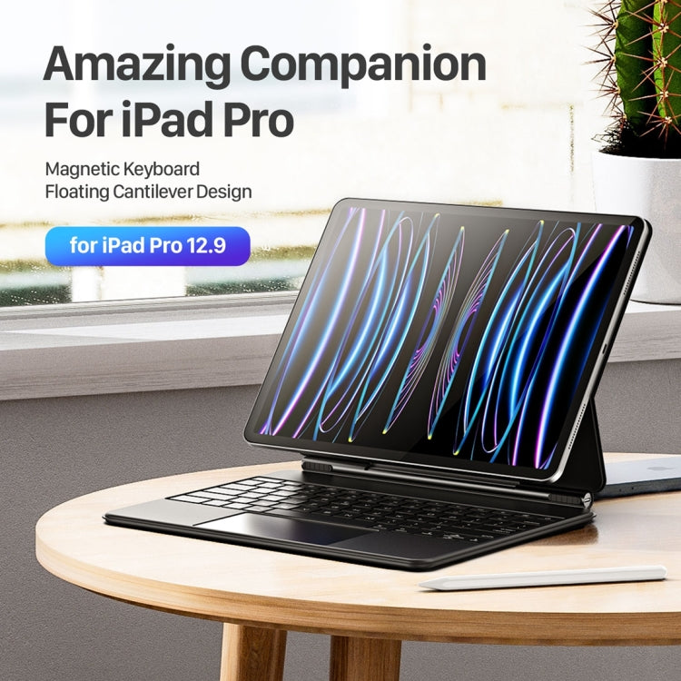 DUX DUCIS MK Series Floating Magnetic Keyboard Tablet Leather Case For iPad Pro 12.9 2022 - free shipping - PMC TechLife - Order now!