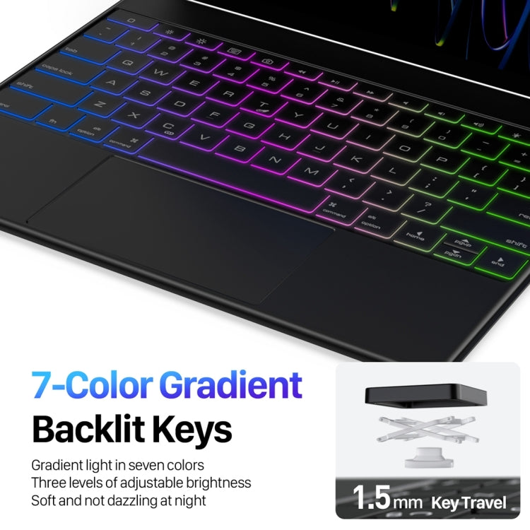 DUX DUCIS MK Series Floating Magnetic Keyboard Tablet Leather Case For iPad Pro 12.9 2022 - free shipping - PMC TechLife - Order now!