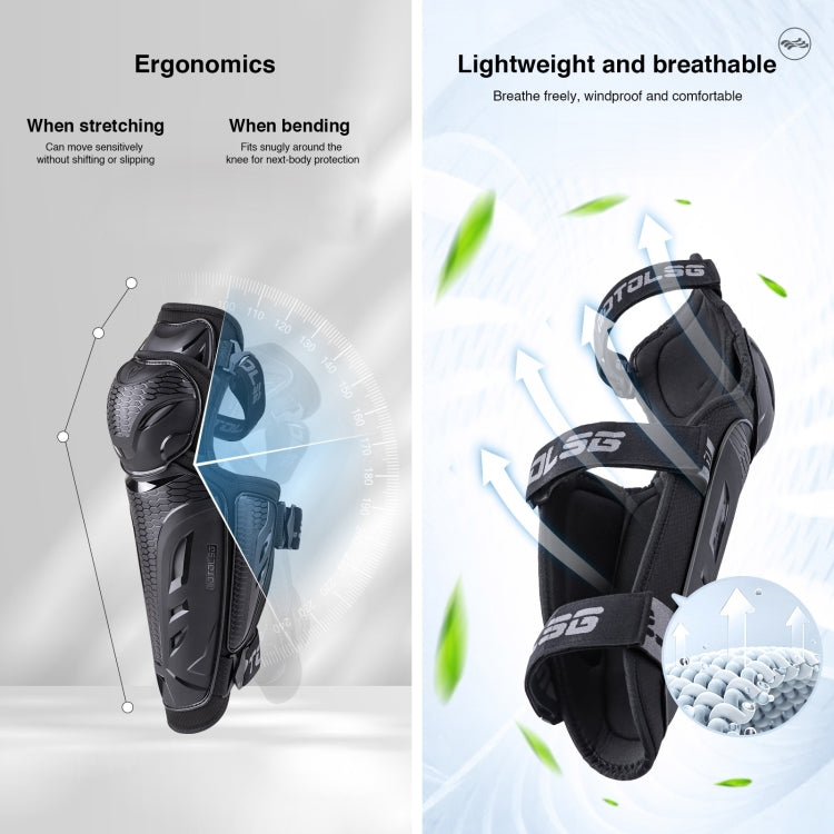 2 in 1 Elbow Pads Motolsg Motorcycle Bicycle Riding Protective Gear - Protective Gear by PMC TechLife | Online Shopping South Africa | PMC TechLife | Buy Now Pay Later Mobicred