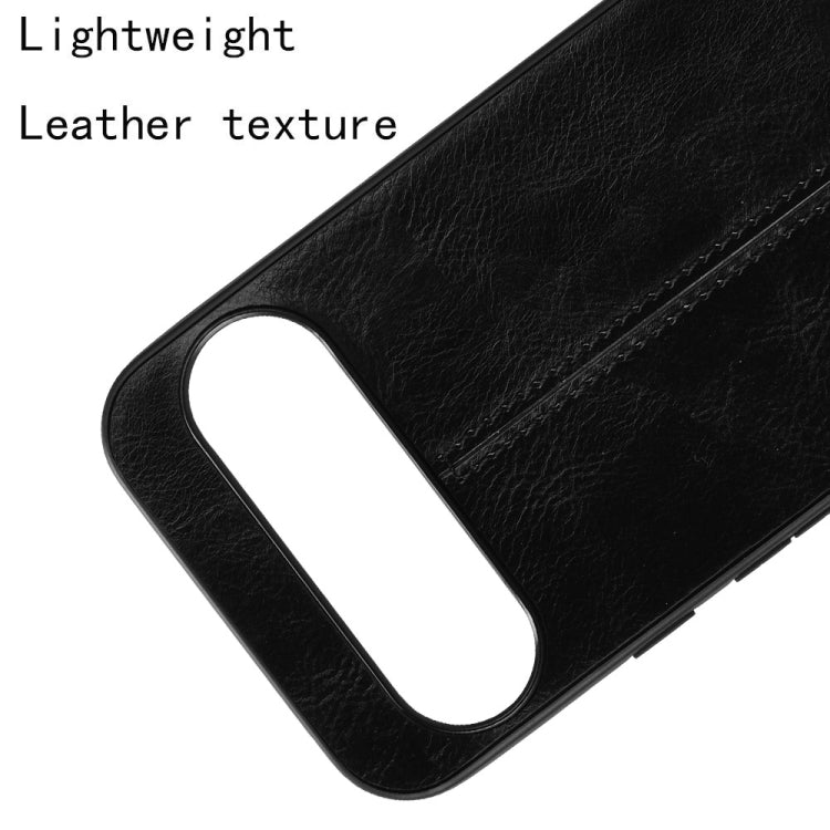 For Google Pixel 9 Pro Sewing Cow Pattern Skin PC + PU + TPU Phone Case(Black) - free shipping - PMC TechLife - Order now!