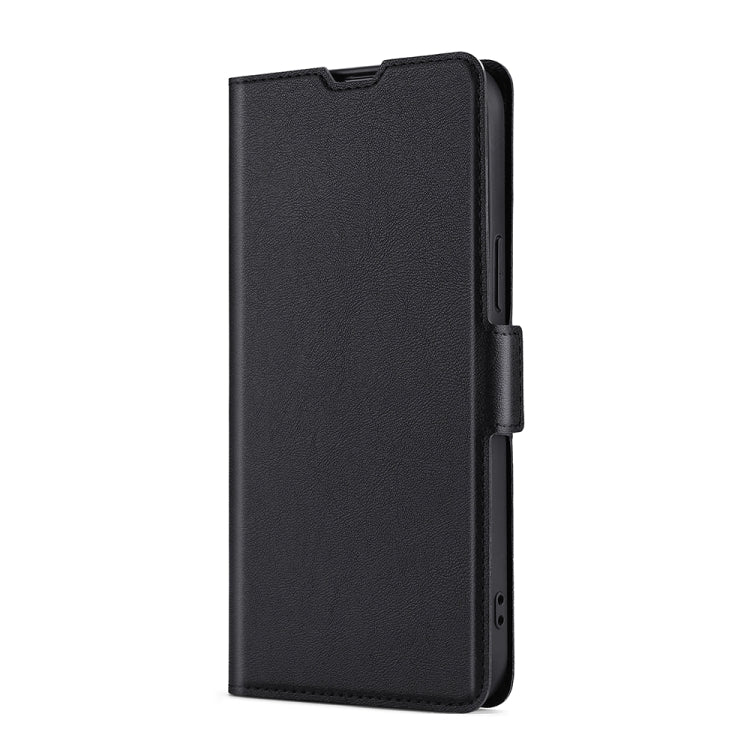 For Nokia C12 Ultra-thin Voltage Side Buckle Horizontal Flip Leather Phone Case(Black) - Nokia Cases by PMC TechLife | Online Shopping South Africa | PMC TechLife | Buy Now Pay Later Mobicred